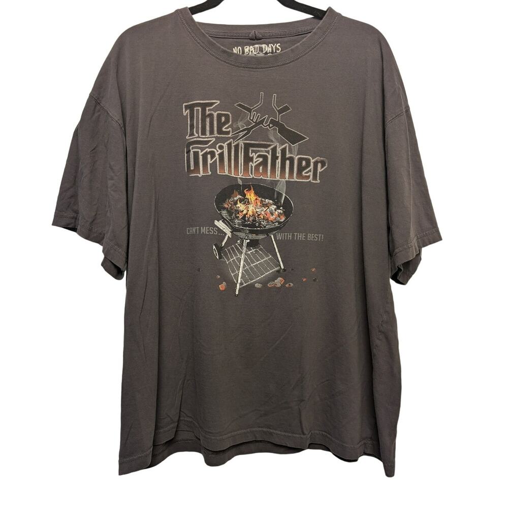 No Bad‎ Days The Grillfather Graphic T-Shirt Father's Day